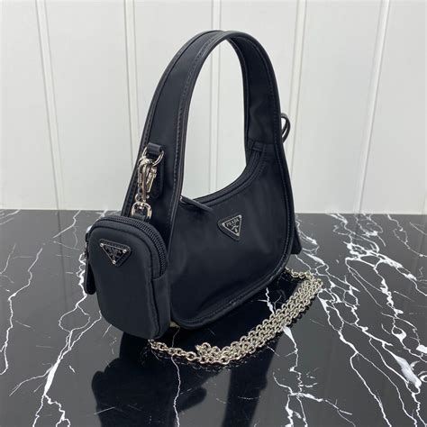 pochete feminina prada|authentic prada bags on sale.